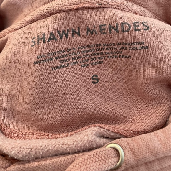 Salmón pink Shawn Mendes hoodie - Picture 2 of 3